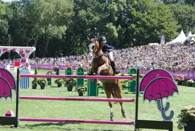 Les Mars en famille à la direction du Jumping international de Dinard